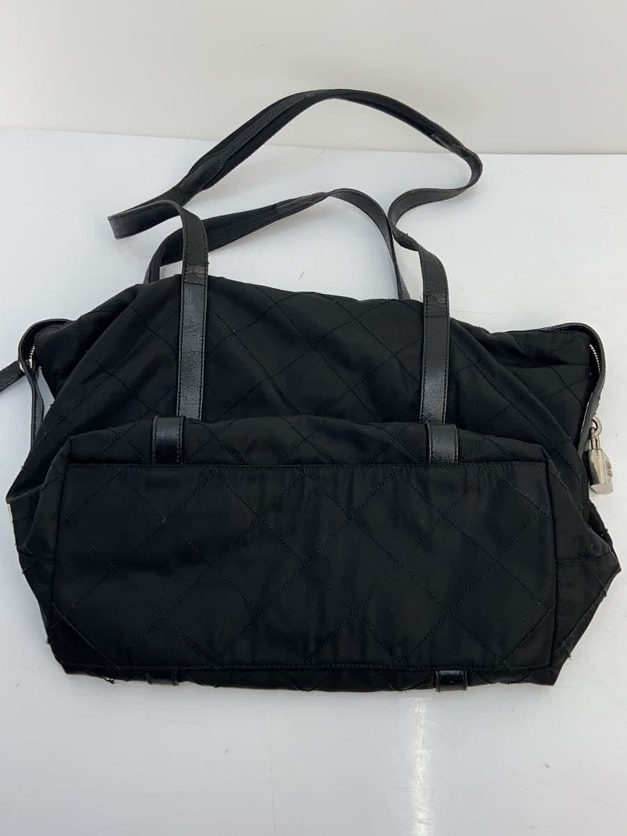 PRADA shoulder bag nylon BLK handle deterioration 5