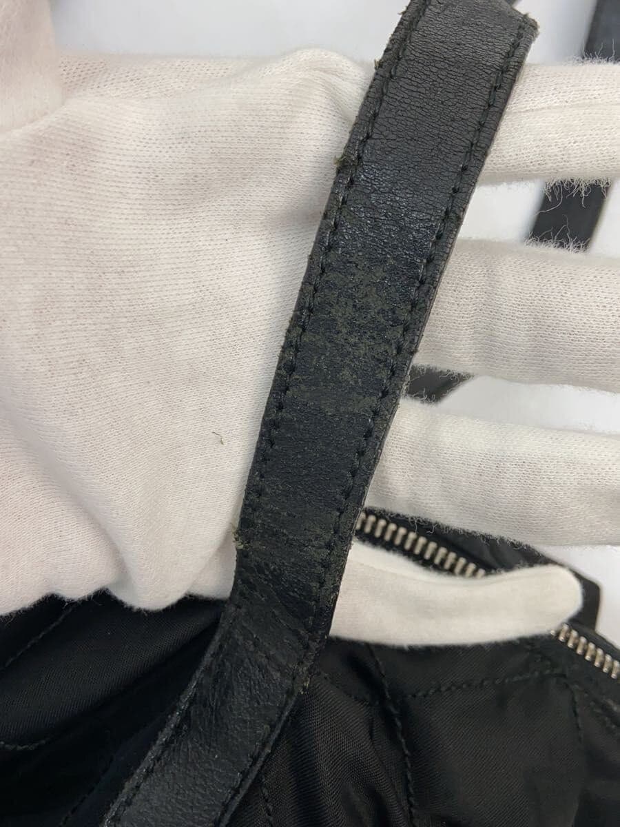 PRADA shoulder bag nylon BLK handle deterioration 7