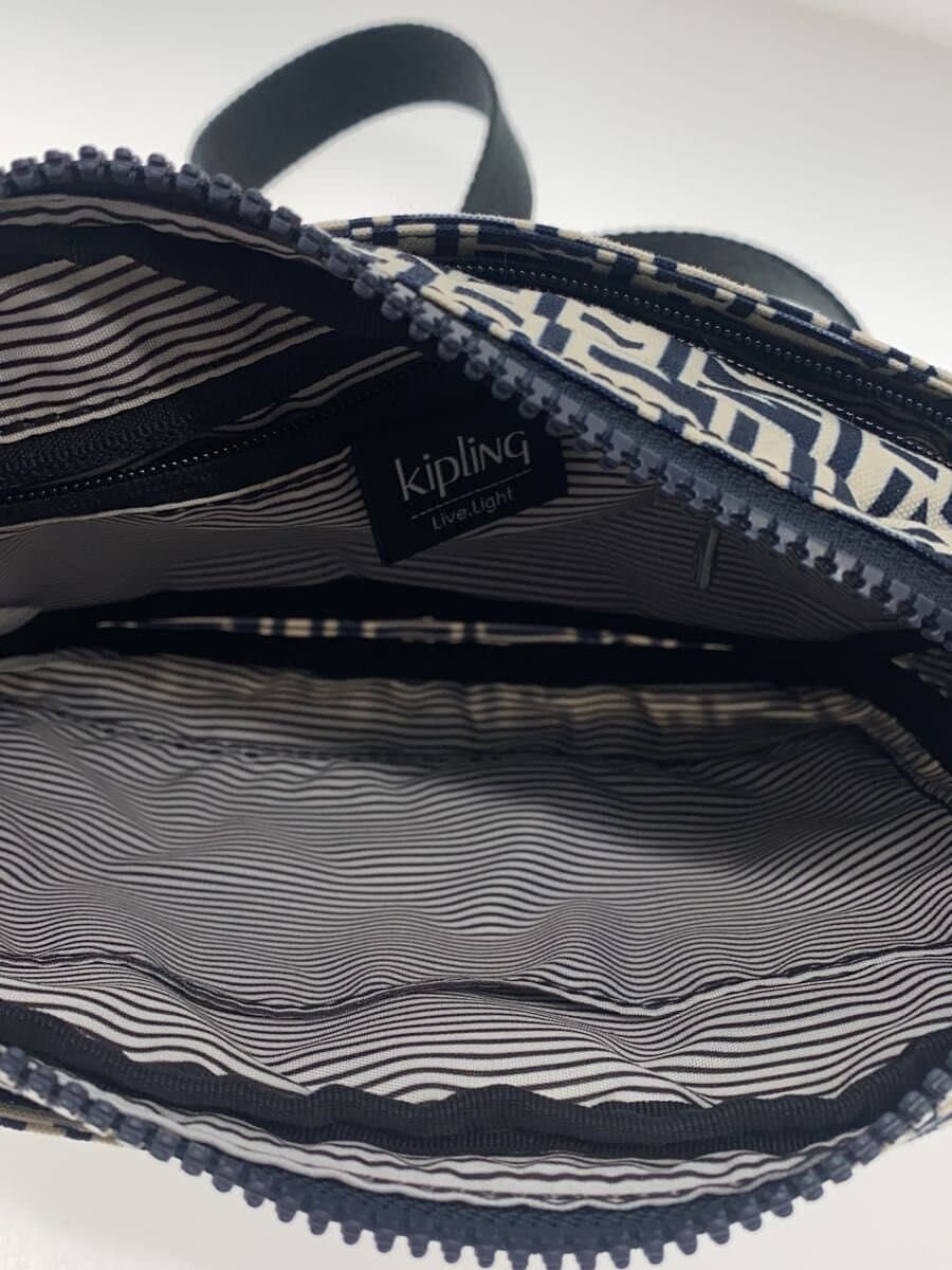 Kipling Shoulder Bag Polyester GRY All Over Pattern 6