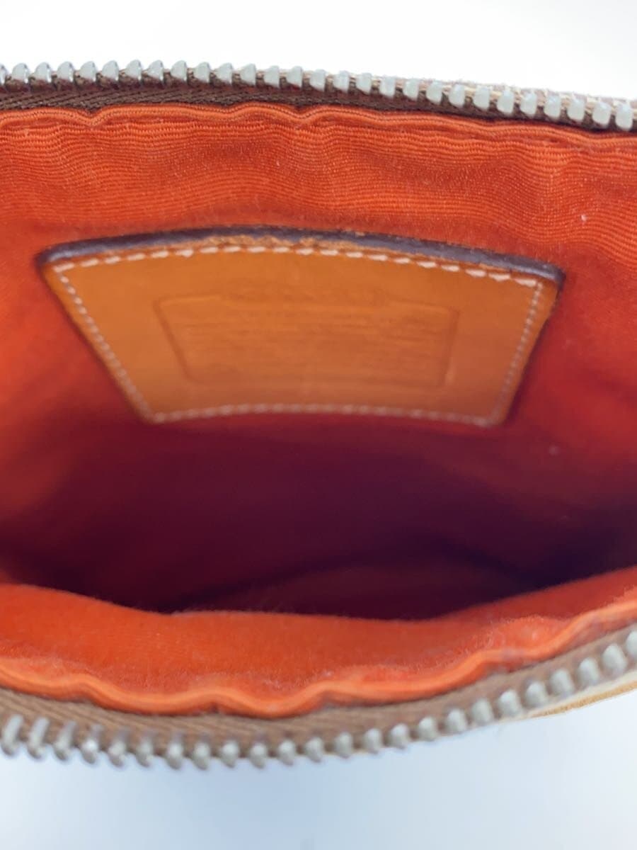 COACH Shoulder Bag Signature Canvas BEG 6