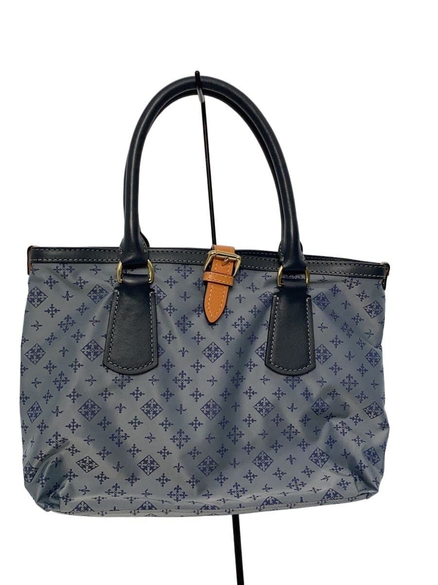 russet Tote Bag Nylon GRY All Over Pattern