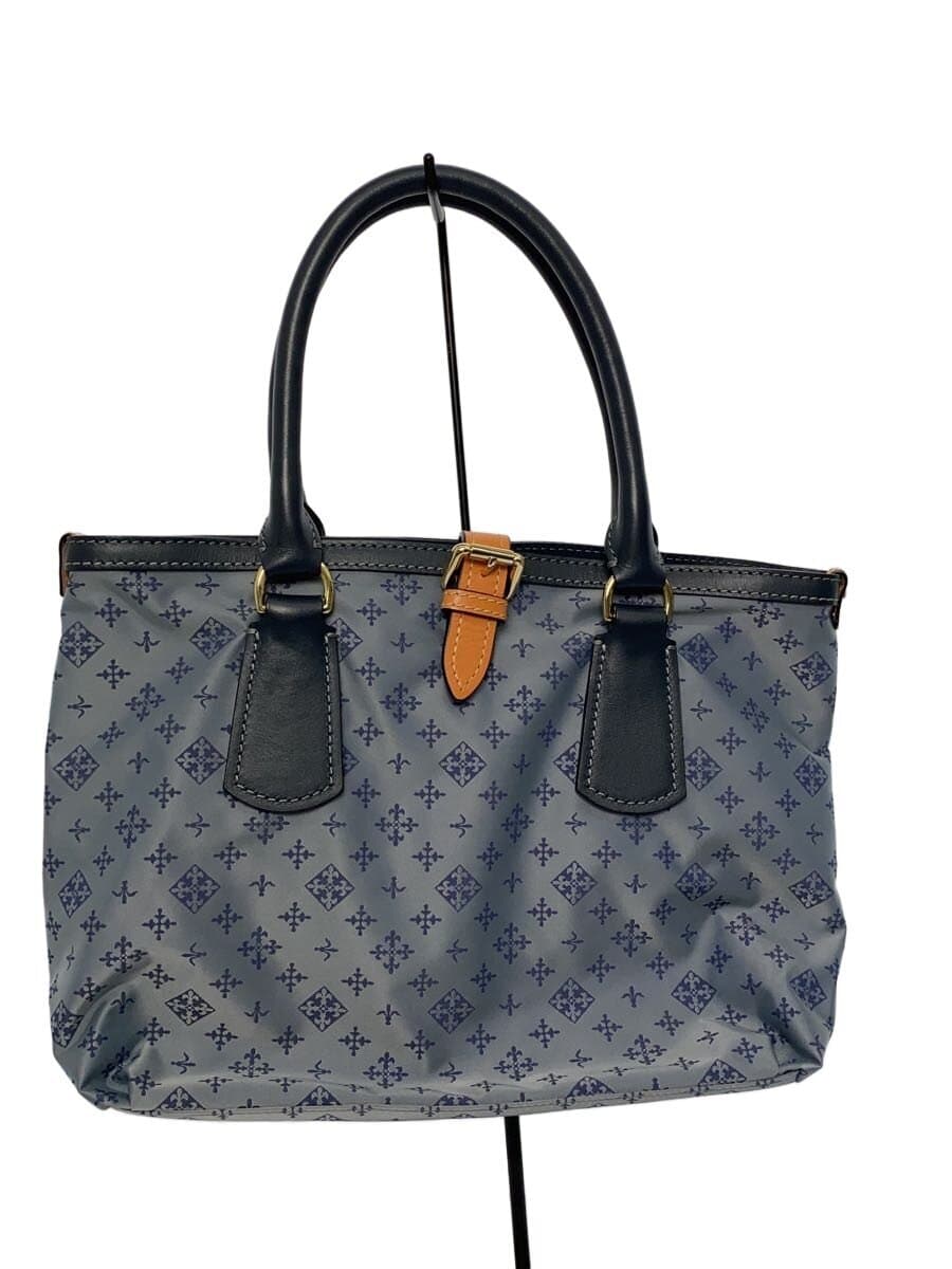 russet Tote Bag Nylon GRY All Over Pattern