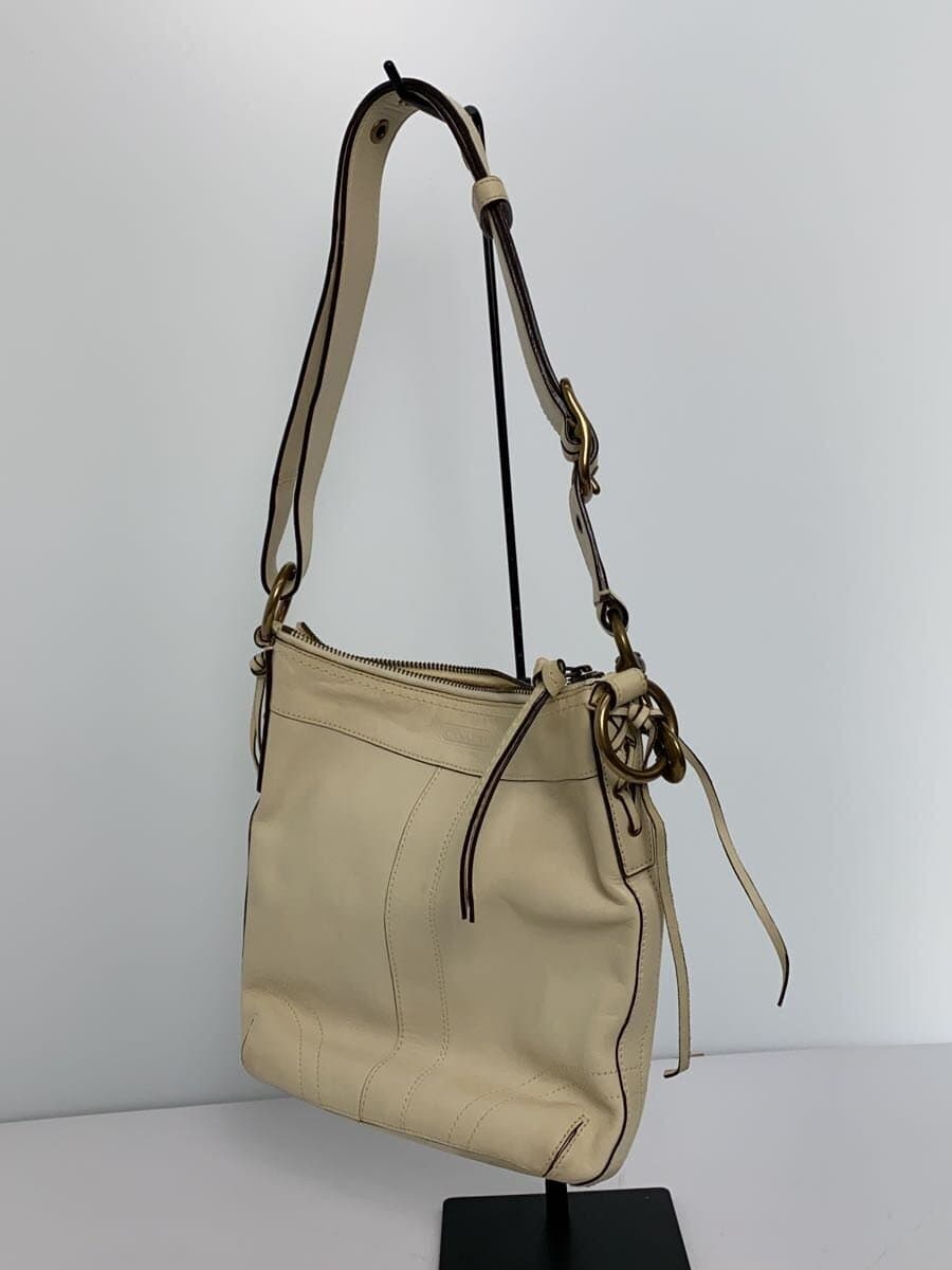 COACH Shoulder Bag Leather IVO 10398 2