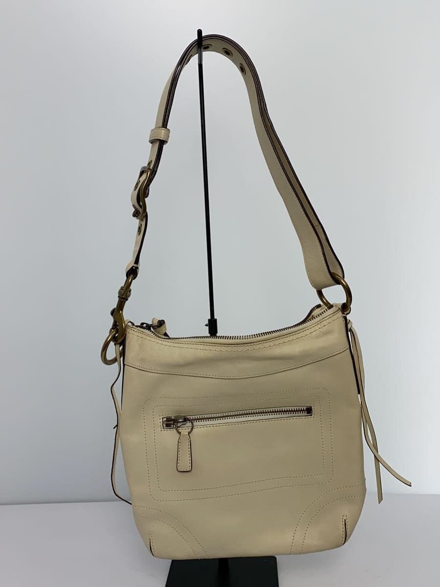 COACH Shoulder Bag Leather IVO 10398 3
