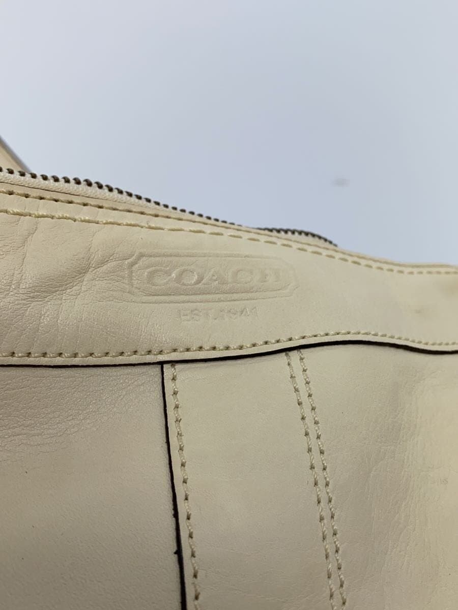 COACH Shoulder Bag Leather IVO 10398 5