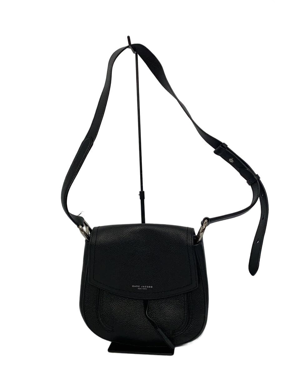 MARC JACOBS Shoulder Bag Leather BLK