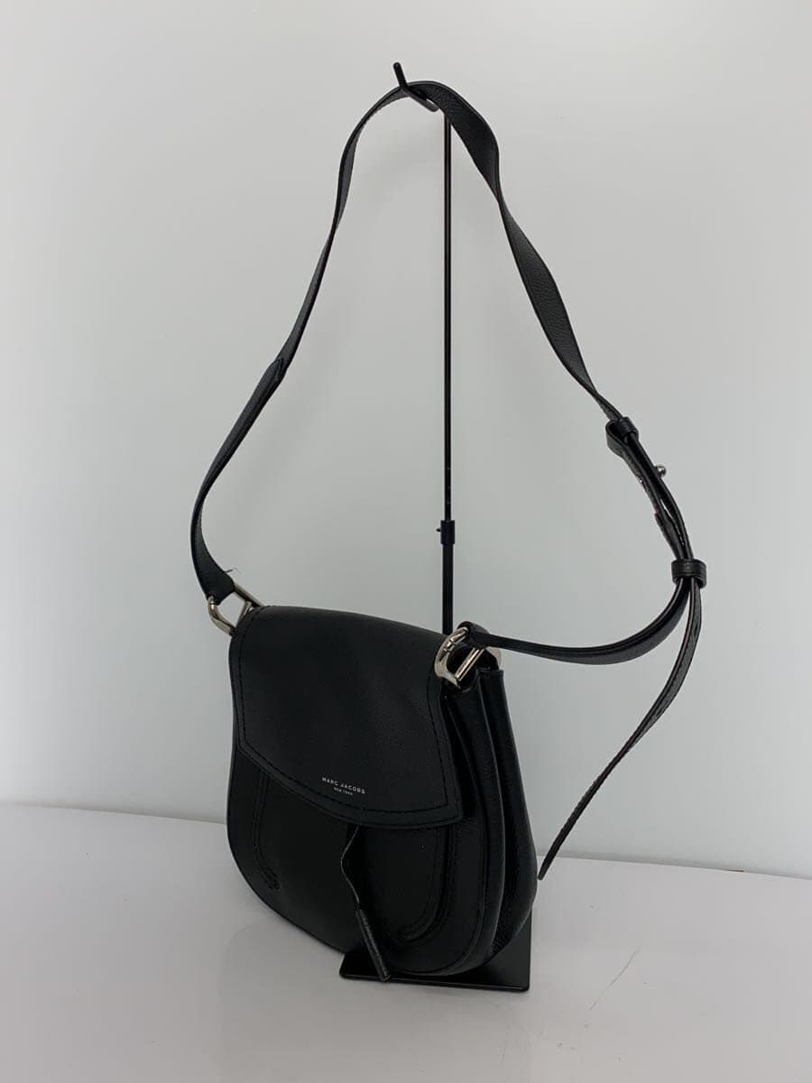 MARC JACOBS Shoulder Bag Leather BLK 2