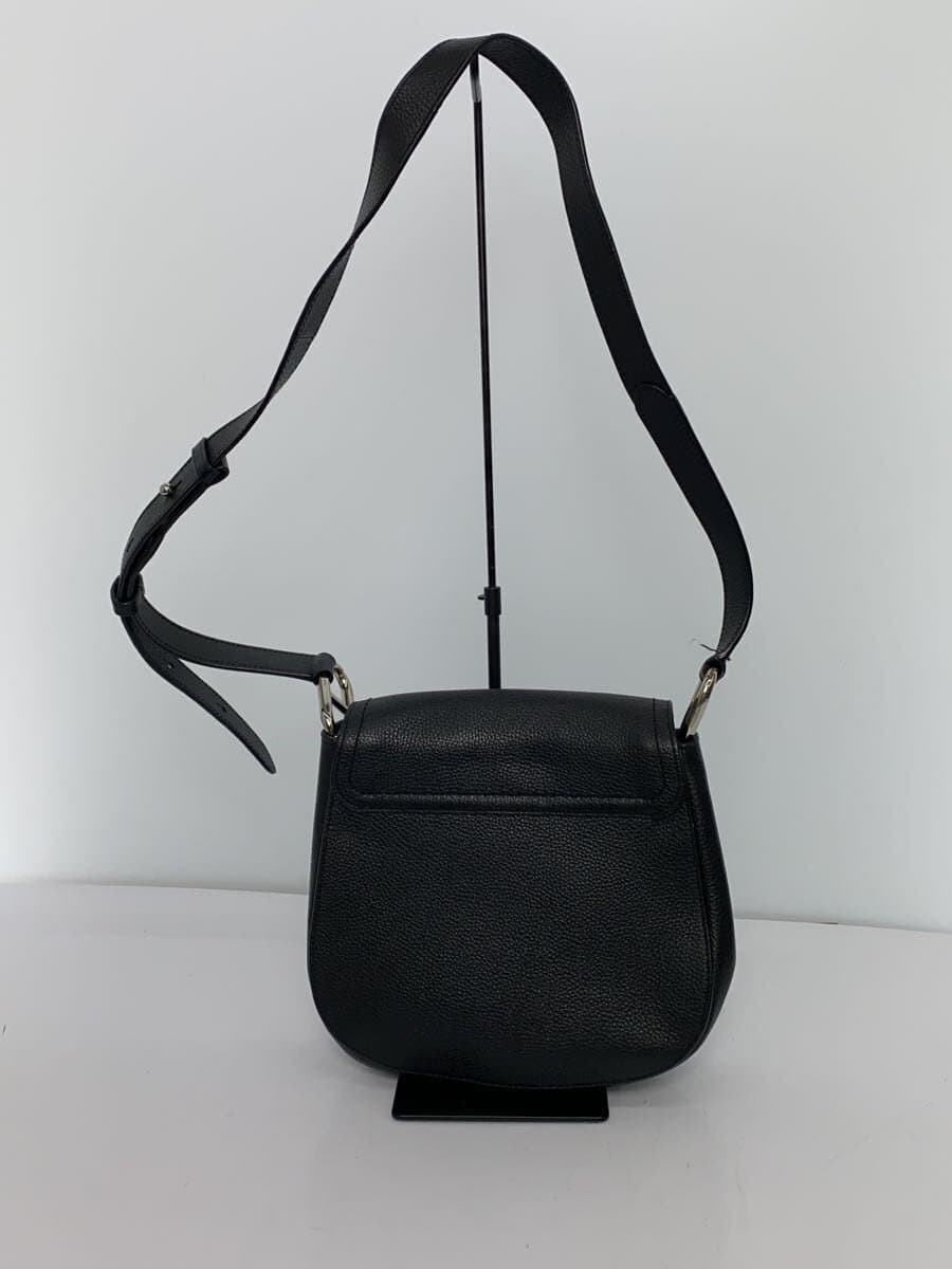 MARC JACOBS Shoulder Bag Leather BLK 3