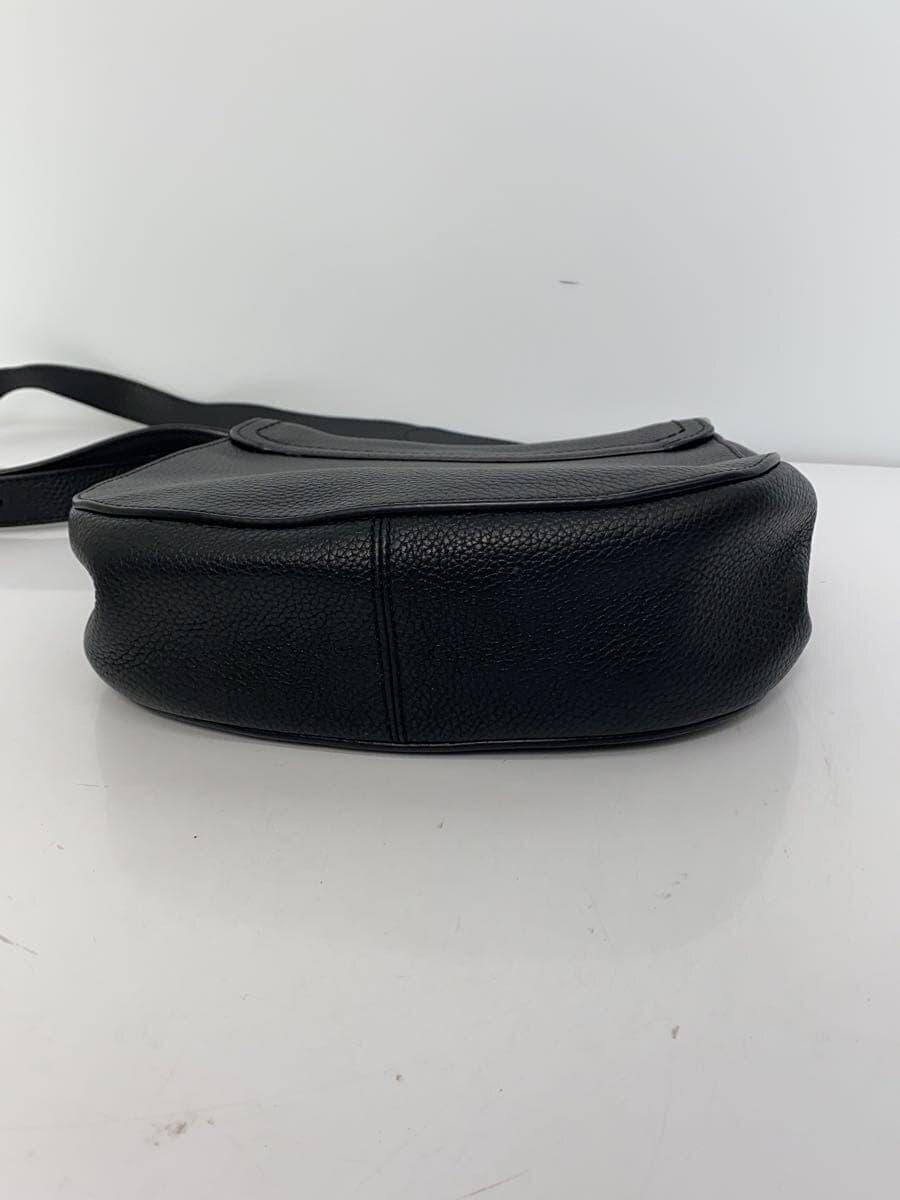 MARC JACOBS Shoulder Bag Leather BLK 4