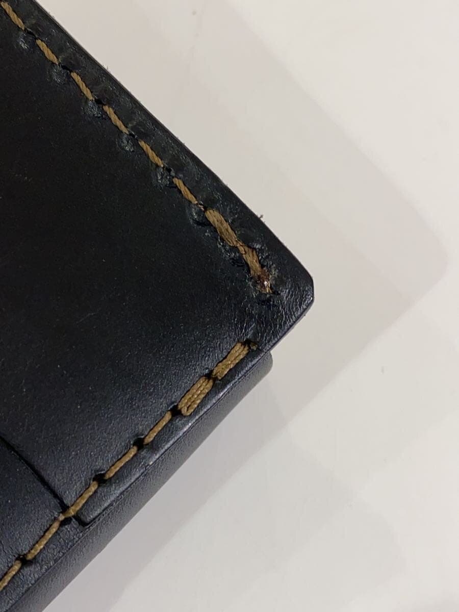 HERZ Pochette Shoulder Bag Leather BLK Solid 7