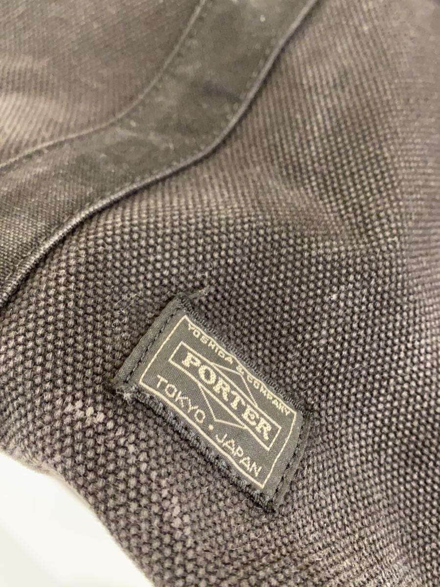 PORTER Shoulder Bag Suede BLK 9