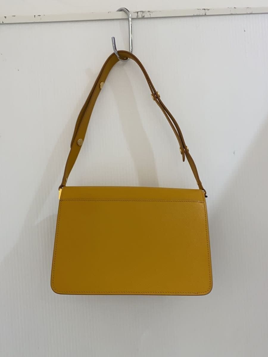 MARNI Shoulder Bag Leather YLW SBMPN09U07LV520Z390W TRUNK 3