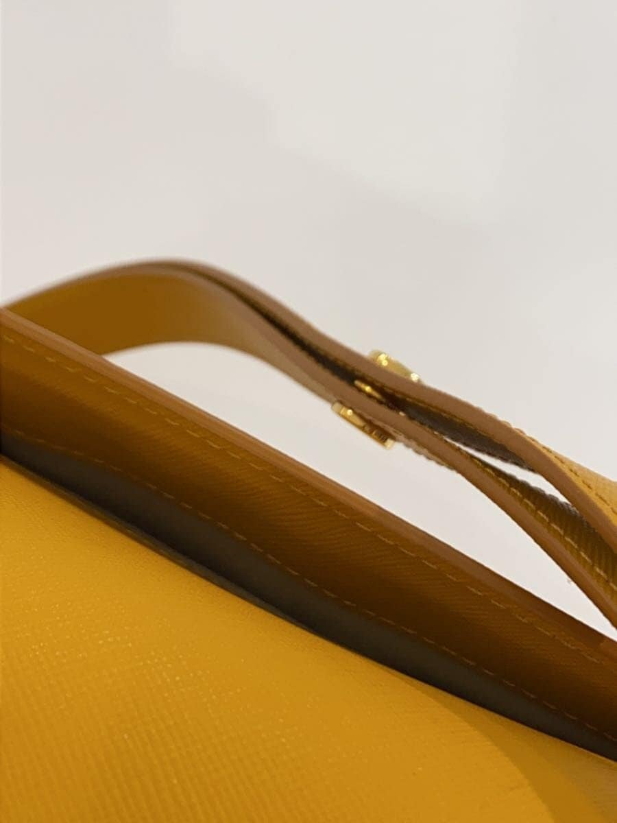 MARNI Shoulder Bag Leather YLW SBMPN09U07LV520Z390W TRUNK 9