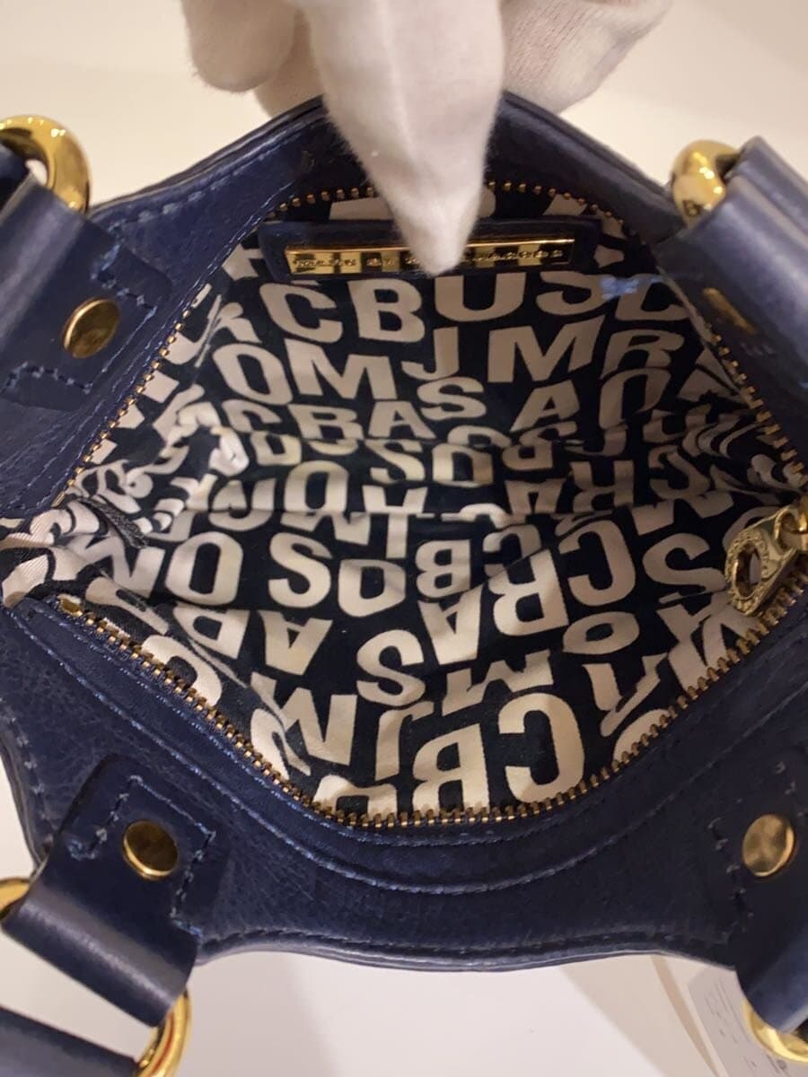MARC BY MARC JACOBS Handbag Leather NVY Shoulder Leather 6