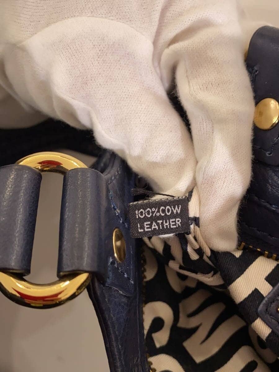 MARC BY MARC JACOBS Handbag Leather NVY Shoulder Leather 7