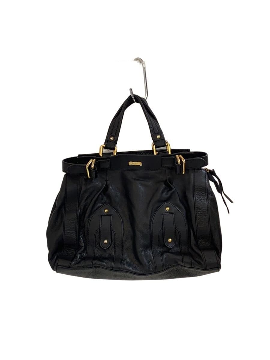 Other brand MODA LEE Tote bag Leather BLK Plain