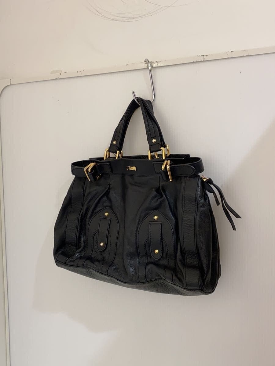 Other brand MODA LEE Tote bag Leather BLK Plain 2