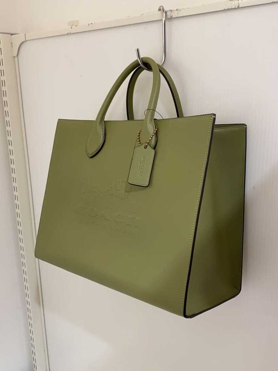 COACH tote bag leather GRN plain CR684 Ace Tote 35 2