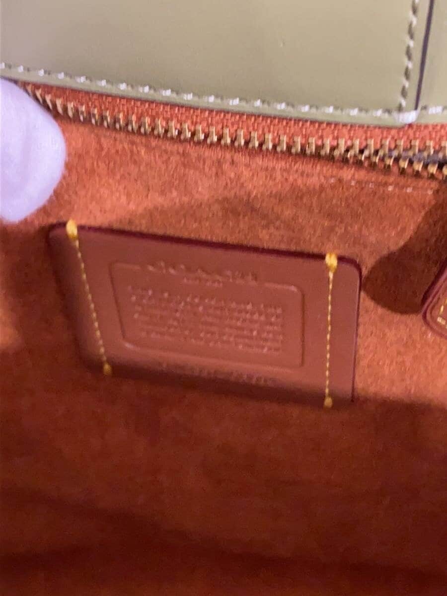 COACH tote bag leather GRN plain CR684 Ace Tote 35 5