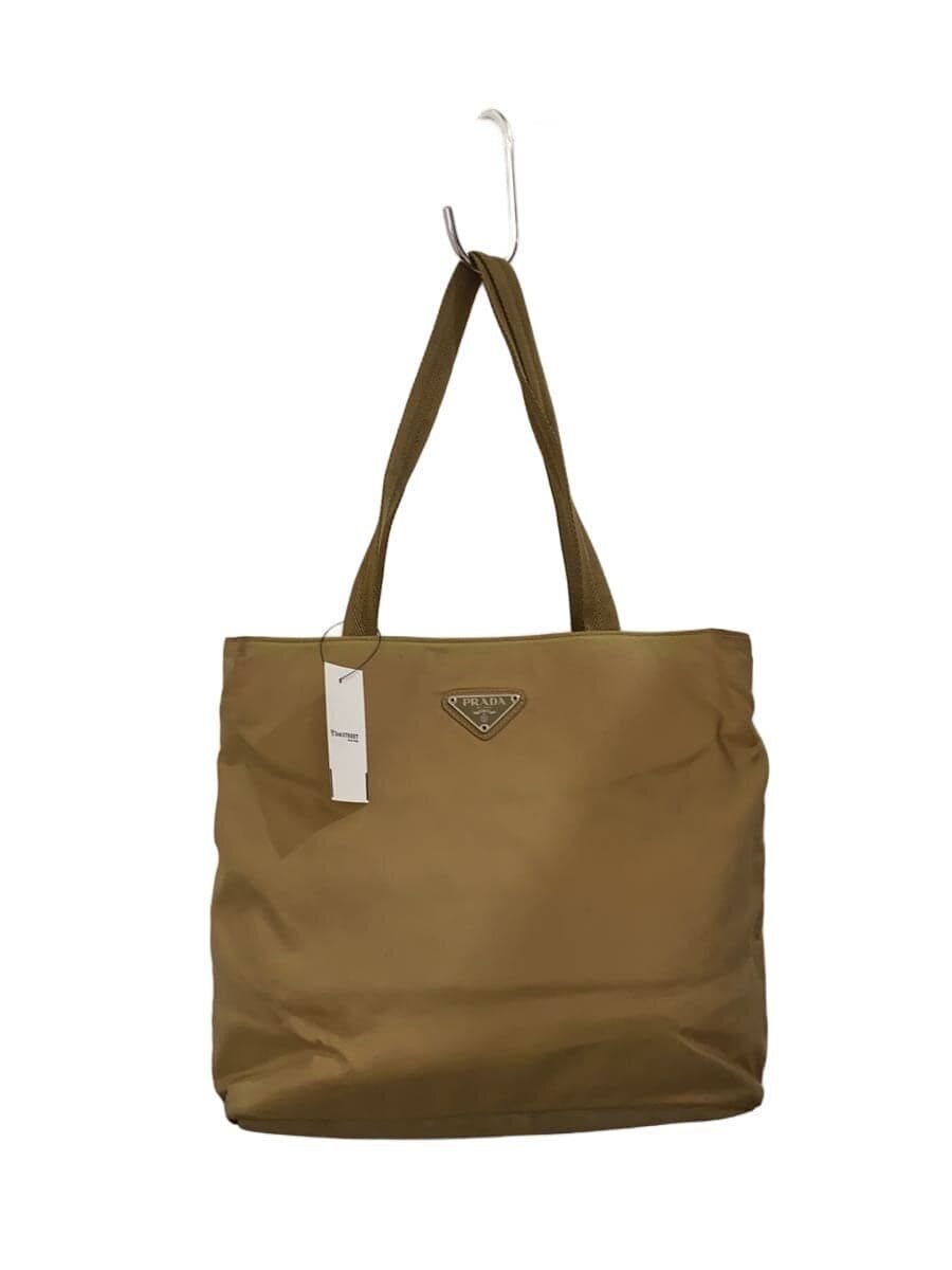 PRADA Tote Bag Nylon BEG