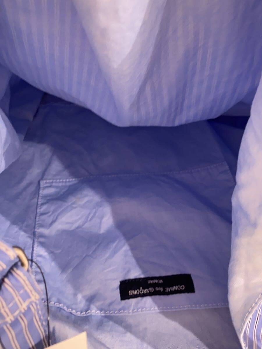 COMME des GARCONS HOMME 2WAY Bag Cotton Blue Stripe HM-K 204 6