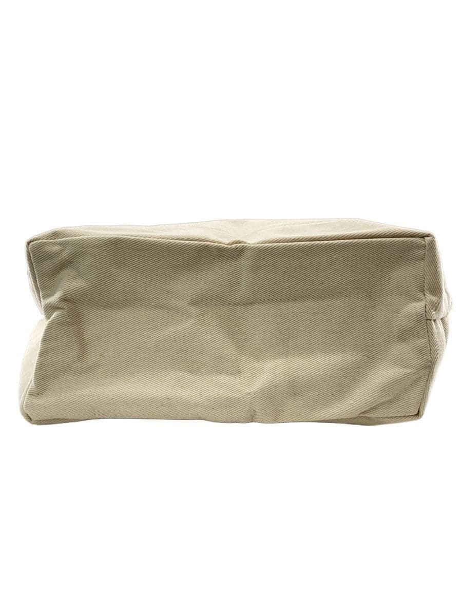 L.L.Bean Tote Bag Cotton CRM Solid 4