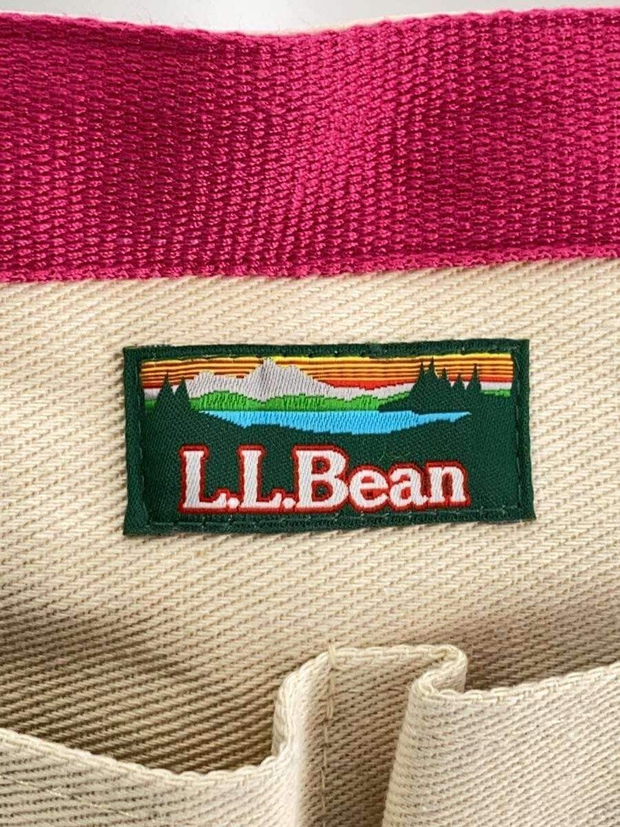 L.L.Bean Tote Bag Cotton CRM Solid 5