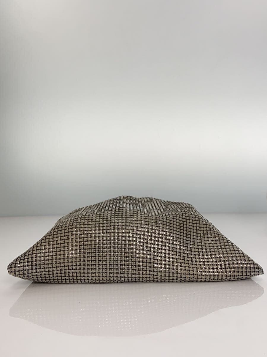 BIGOTRECHILLY PURSE METAL Shoulder Bag -- SLV Solid Color 4