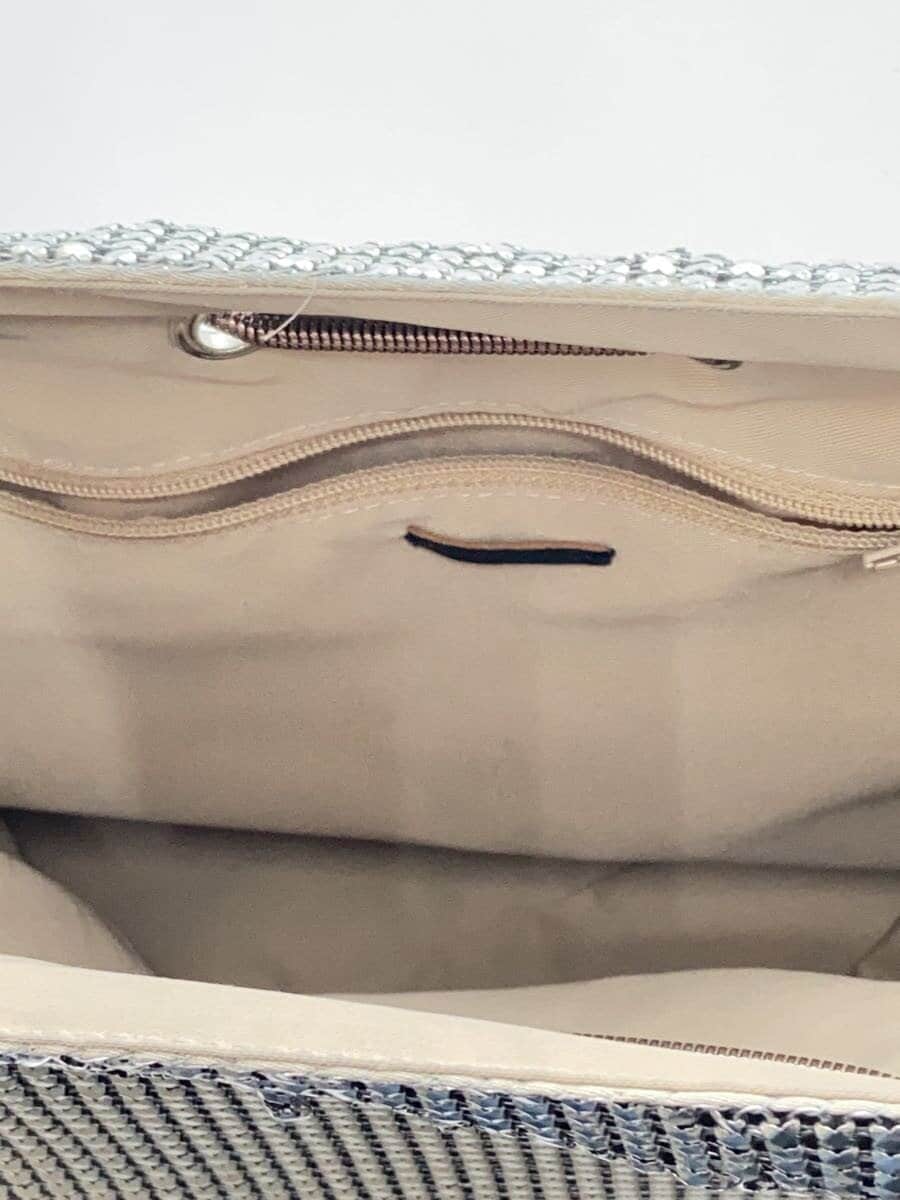 BIGOTRECHILLY PURSE METAL Shoulder Bag -- SLV Solid Color 6