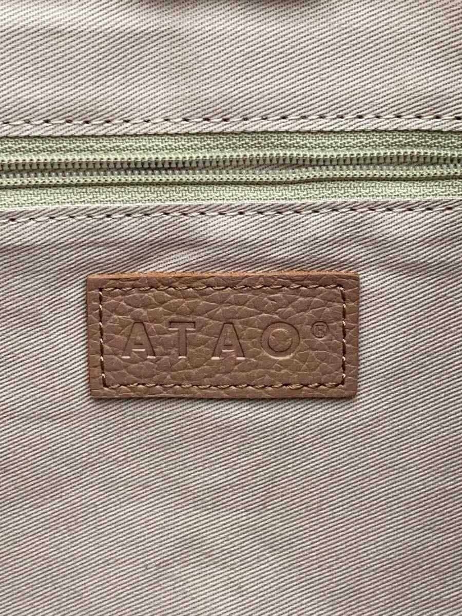 ATAOelvy+ 2way shoulder bag -- BEG plain 5