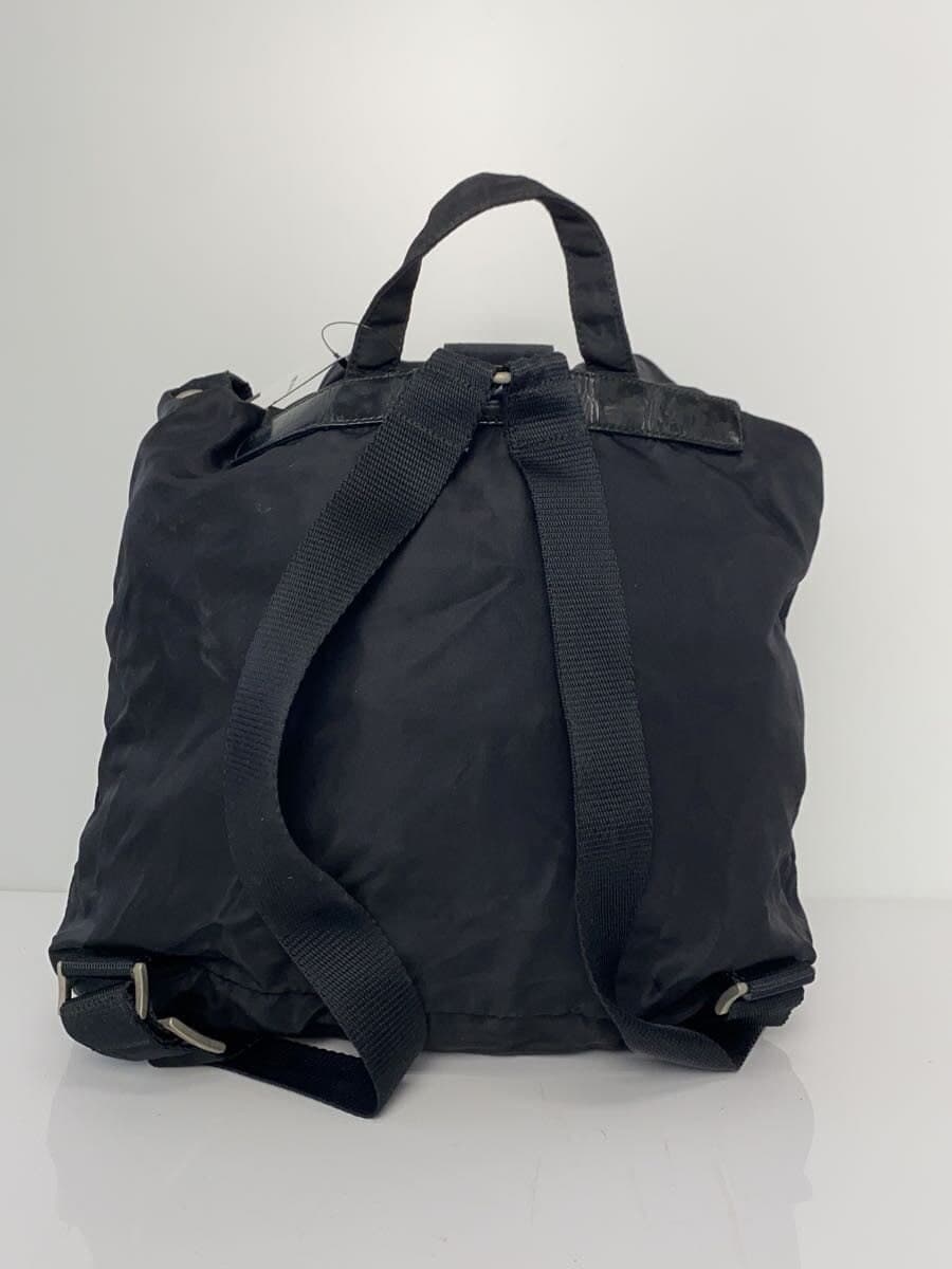 PRADA Backpack Nylon BLK 3