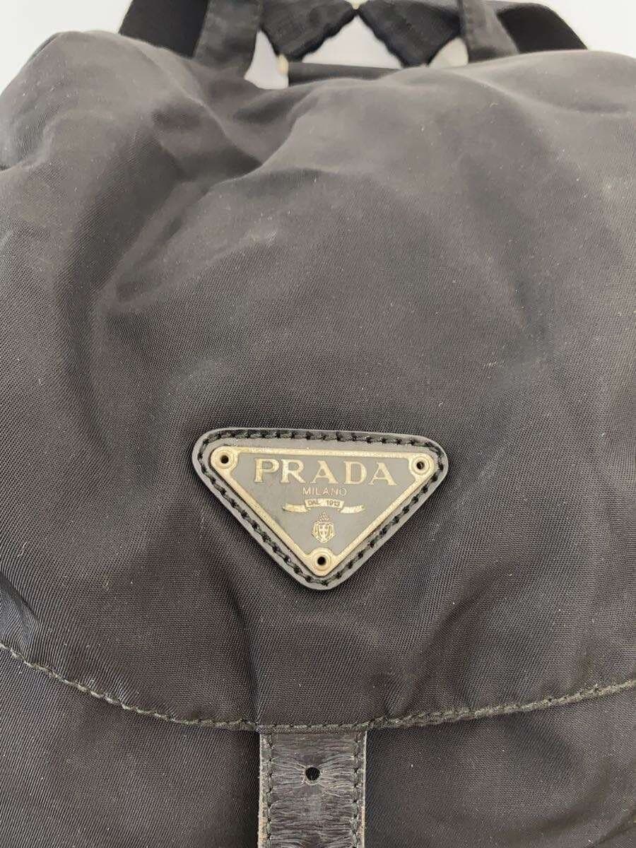 PRADA Backpack Nylon BLK 5