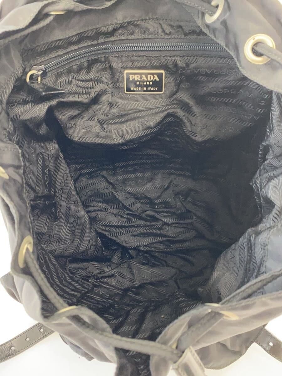 PRADA Backpack Nylon BLK 6