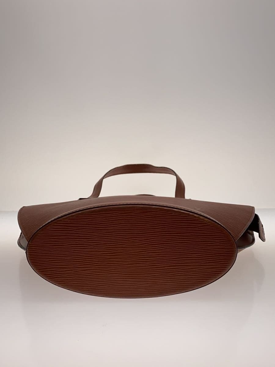 LOUIS VUITTON Saint-Jacques_Épi Leather BRW Solid M52273 4