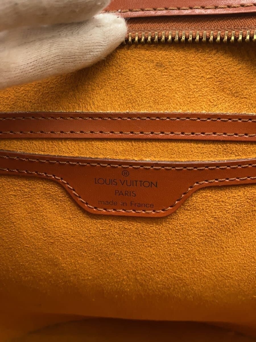 LOUIS VUITTON Saint-Jacques_Épi Leather BRW Solid M52273 5