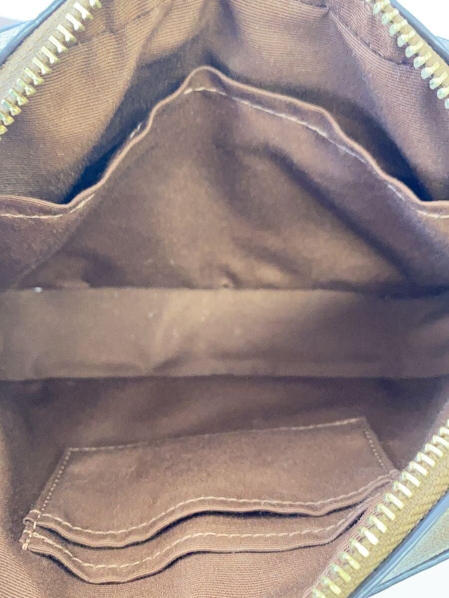 COACH Mini Camera Bag_Signature_Brown Leather PVC BEG All Over Pattern 6