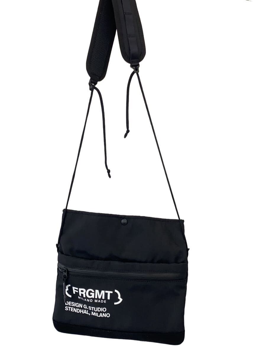 MONCLER × FRAGMENT DESIGN Shoulder Bag Polyester Black H209U5L00001