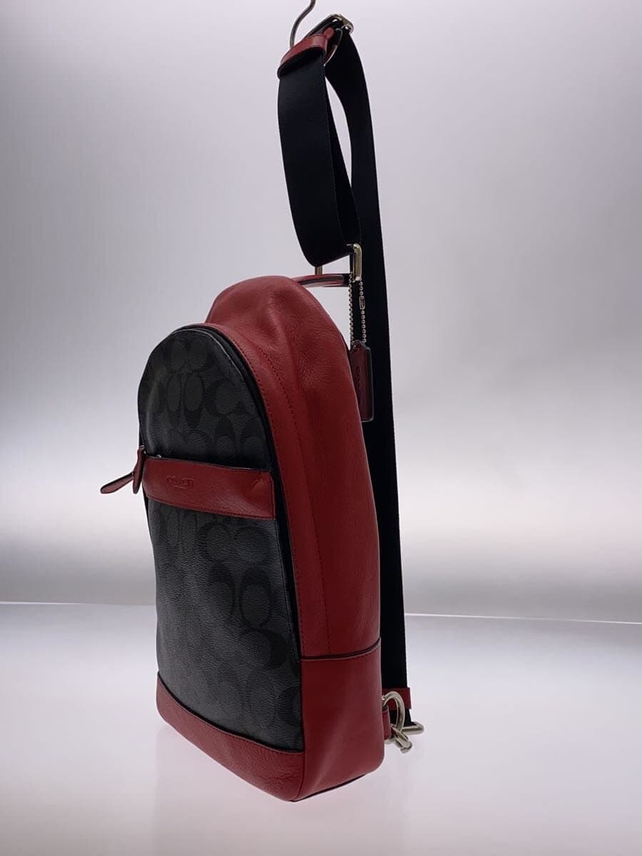 COACH Backpack Leather RED F72043 2