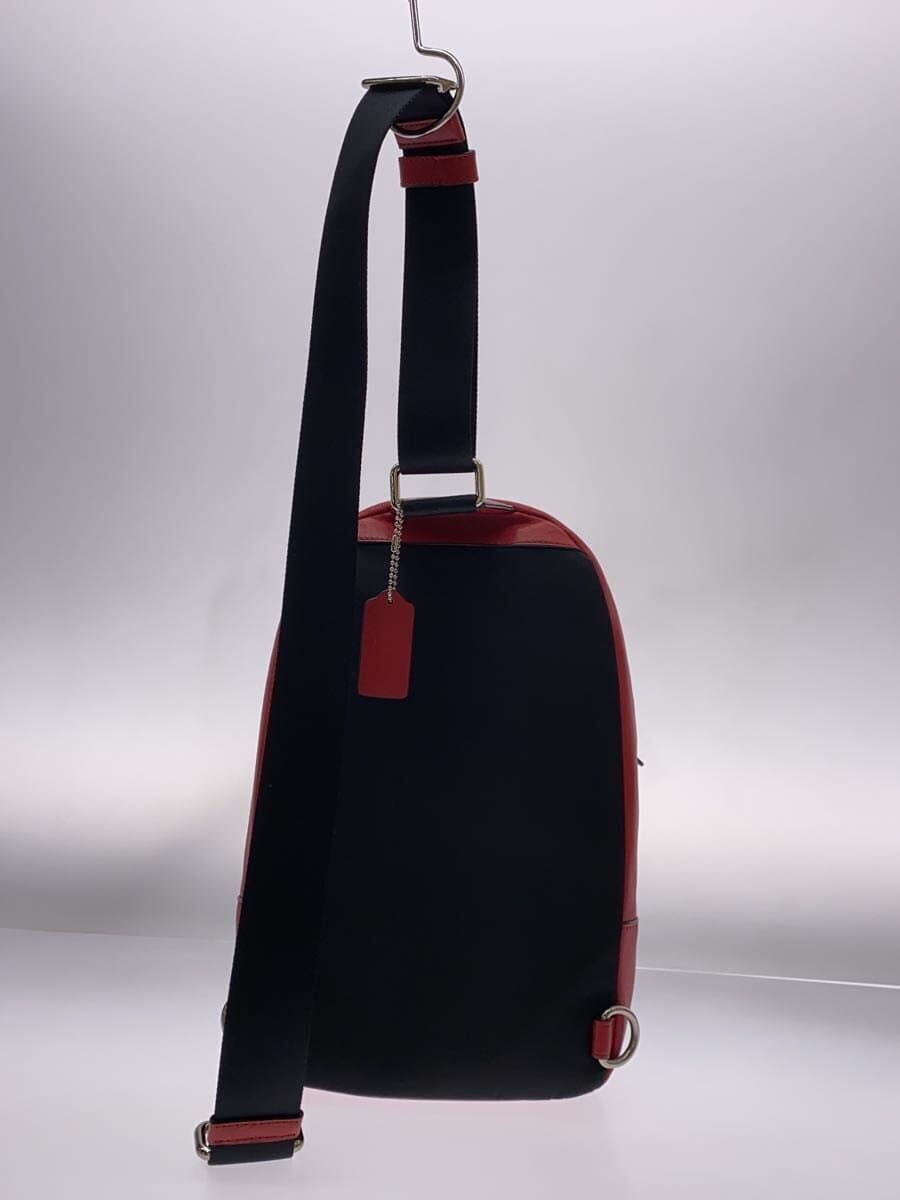 COACH Backpack Leather RED F72043 3