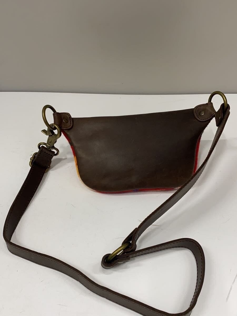 PENDLETON Shoulder Bag Wool RED XZ747-52760 3