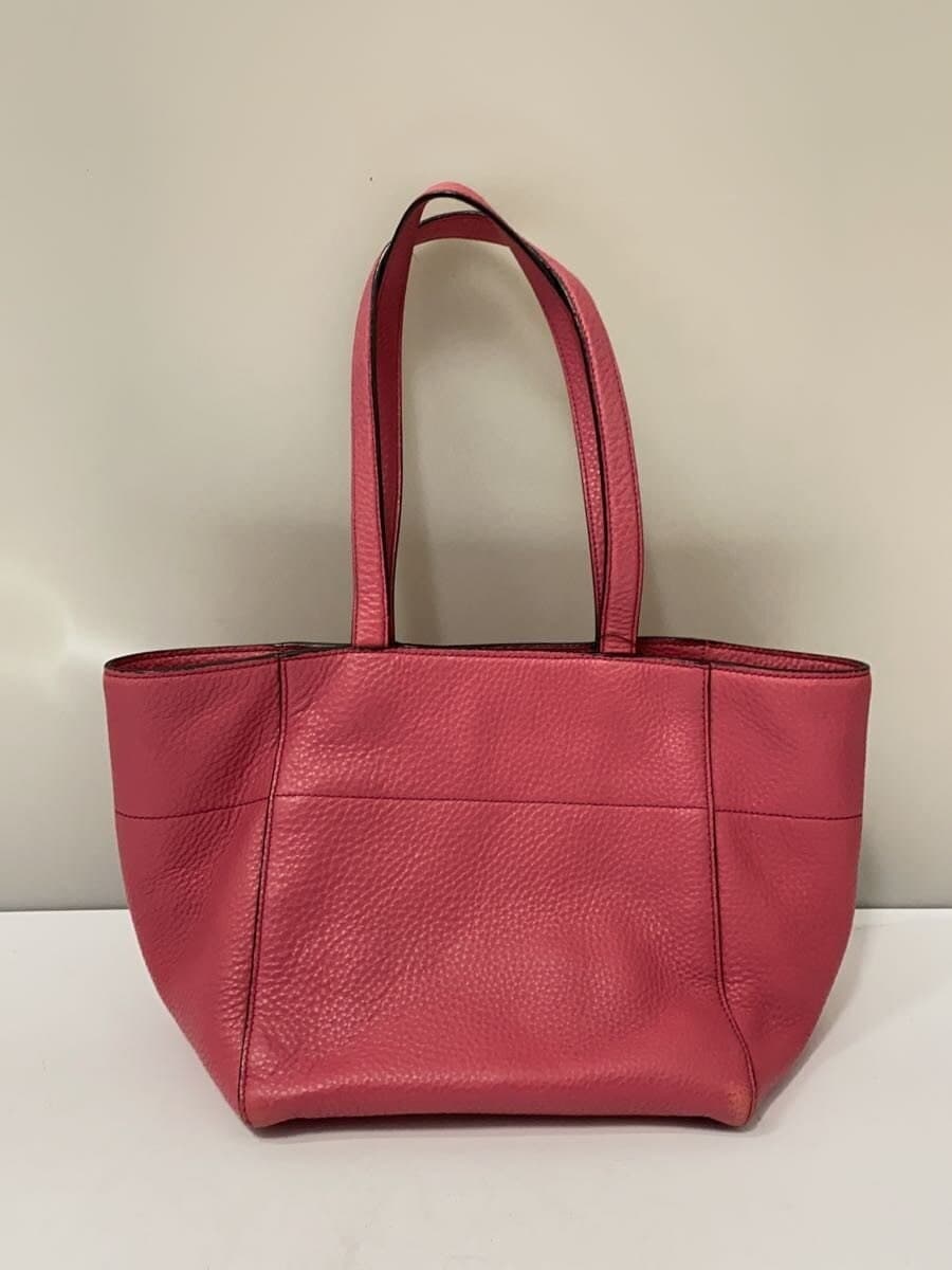PRADA Tote Bag Cowhide PNK 3