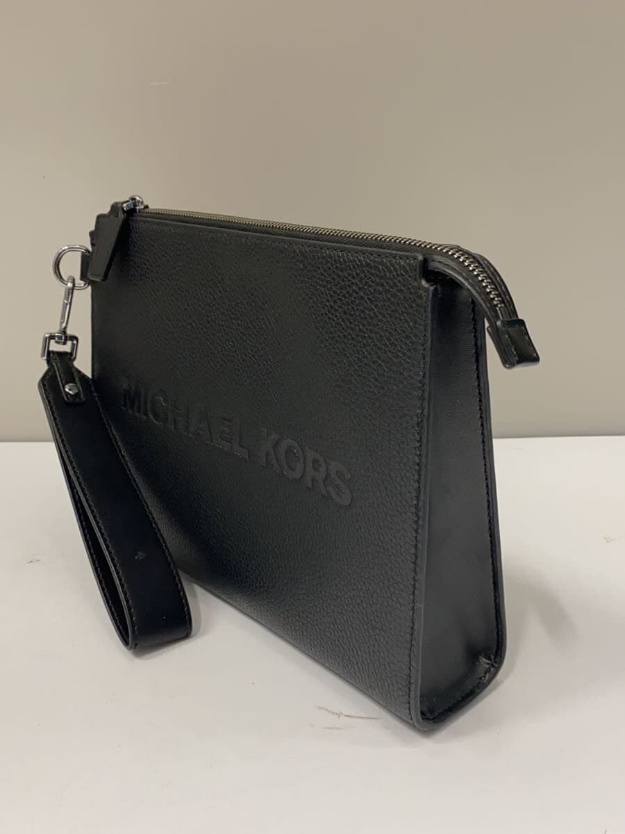 MICHAEL KORS Second Bag Leather BLK Solid 37S4LCOU9L 2