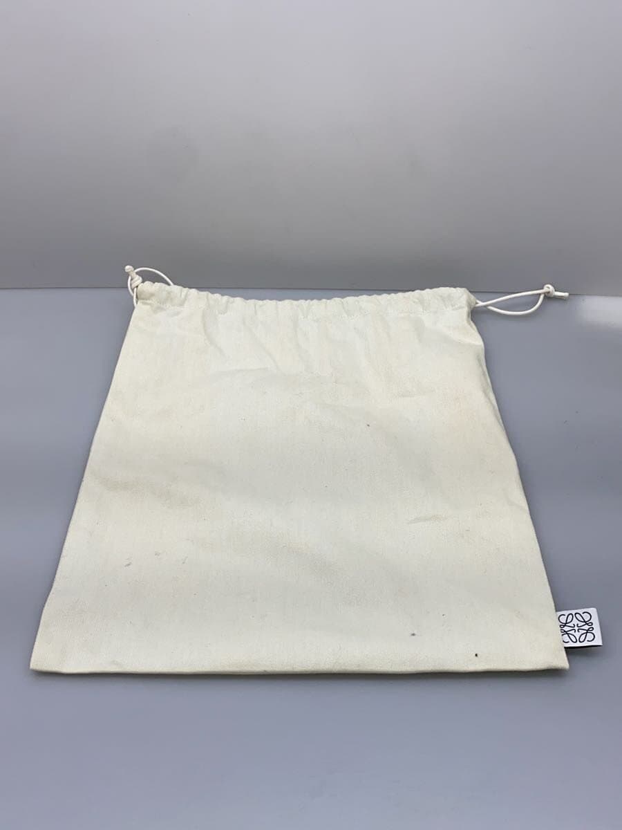 LOEWE Shoulder Bag Leather YLW Solid Hammock Drawstring Bag Mini 7