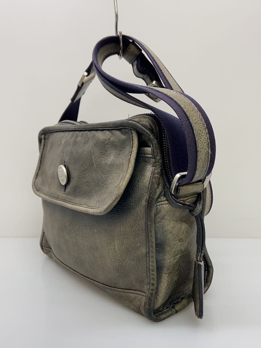 aniary Shoulder Bag Leather GRN 2