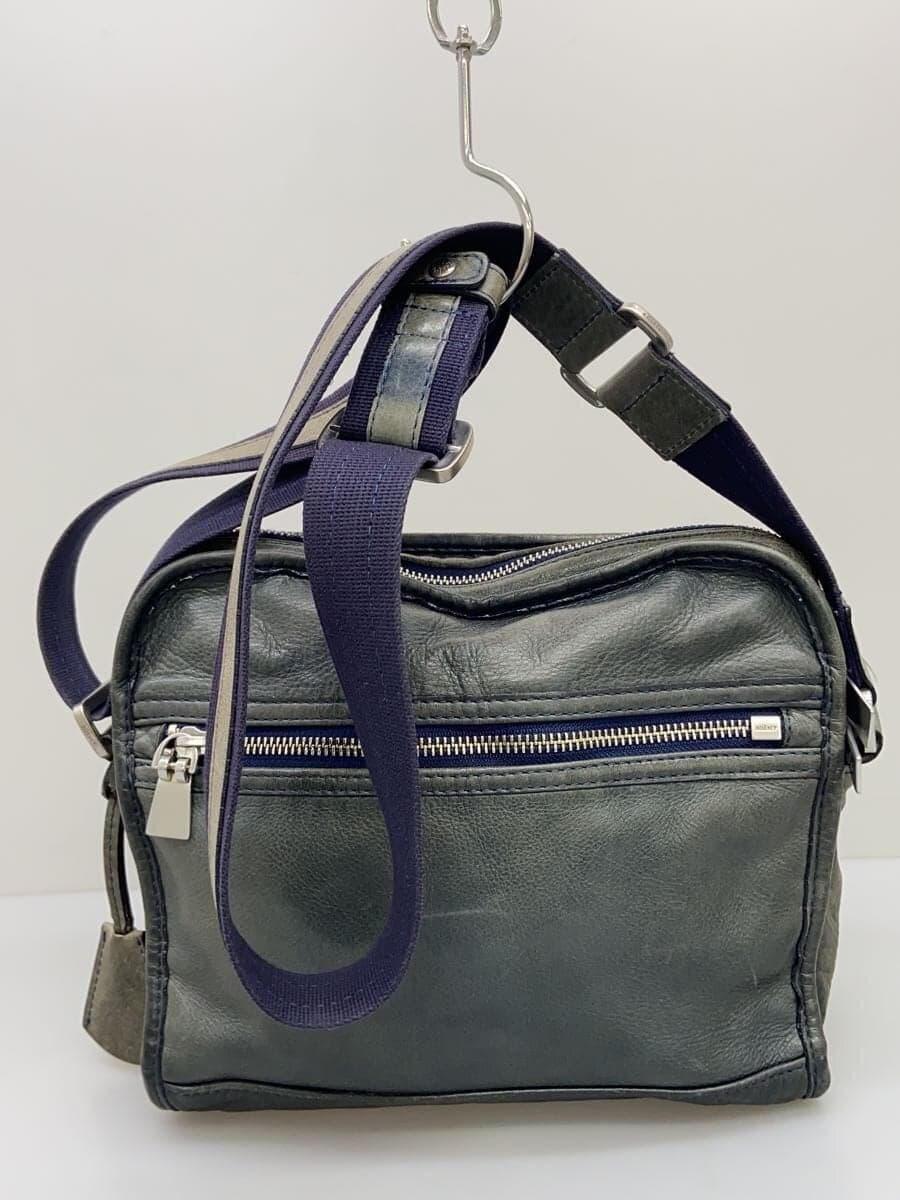 aniary Shoulder Bag Leather GRN 3