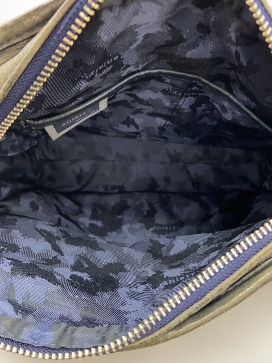 aniary Shoulder Bag Leather GRN 6