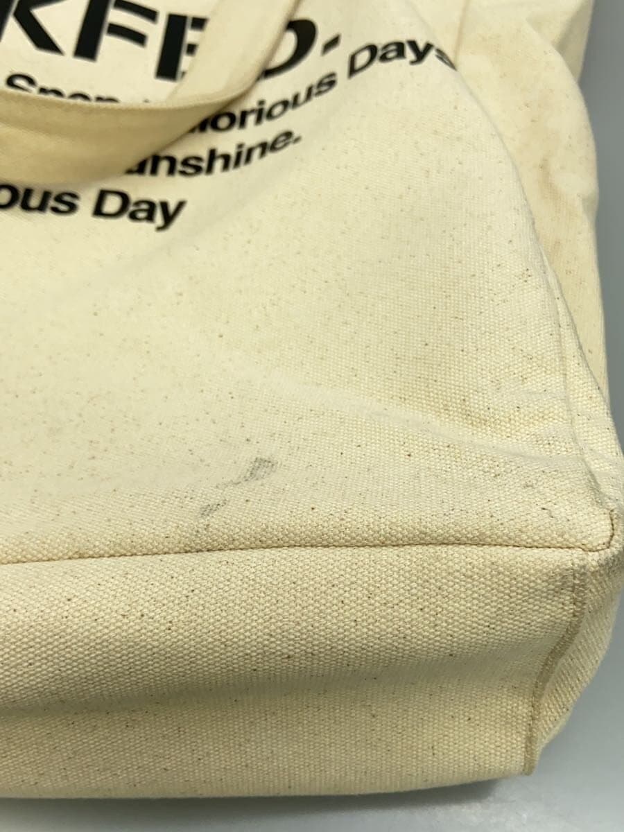 MILK FED. Tote Bag Canvas CRM Solid 7