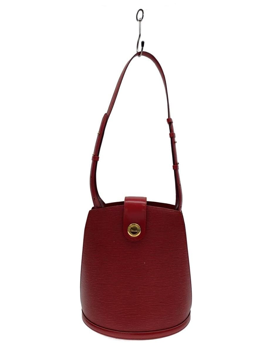 LOUIS VUITTON Cluny _Epi Leather RED