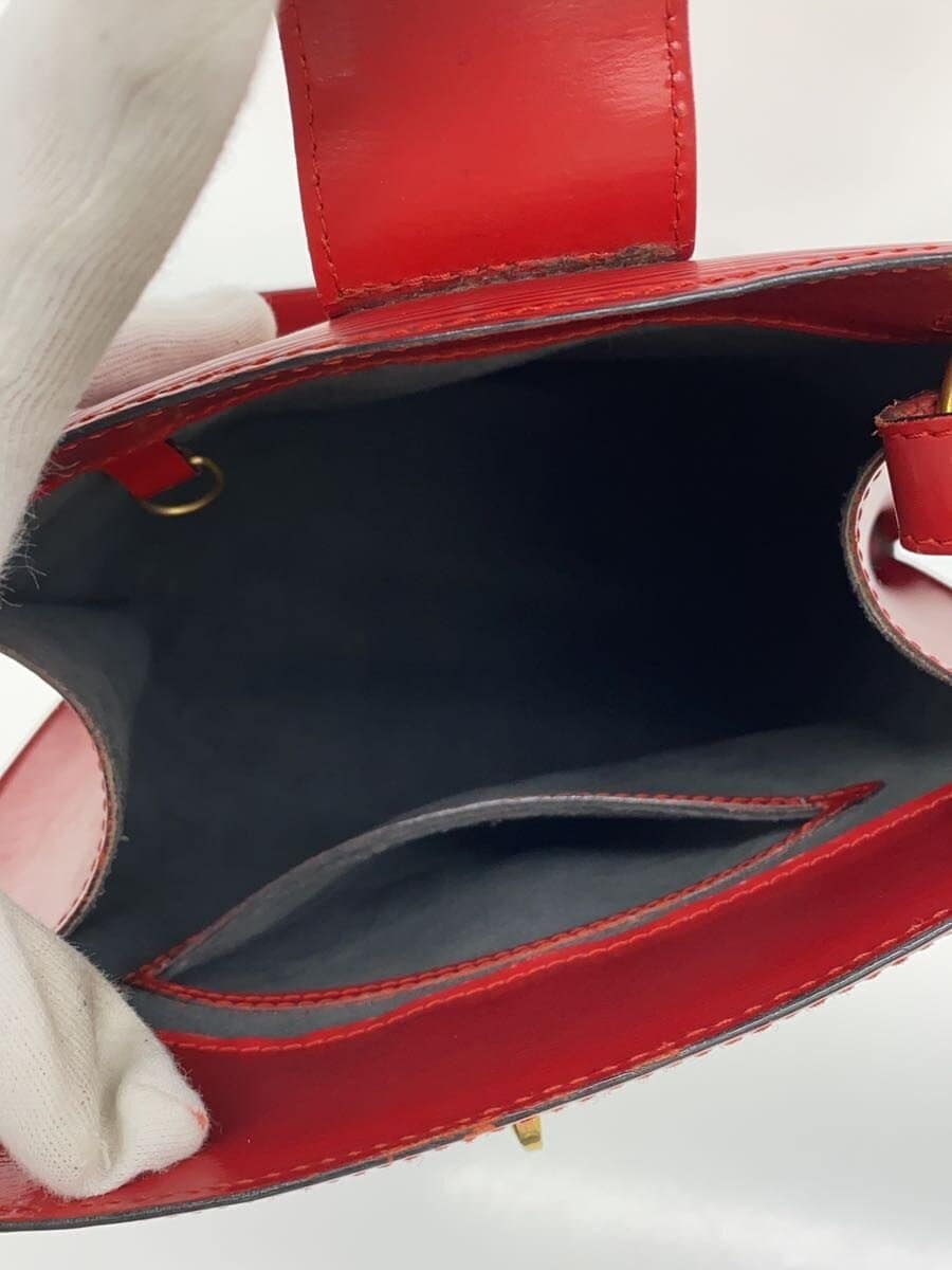 LOUIS VUITTON Cluny _Epi Leather RED 6