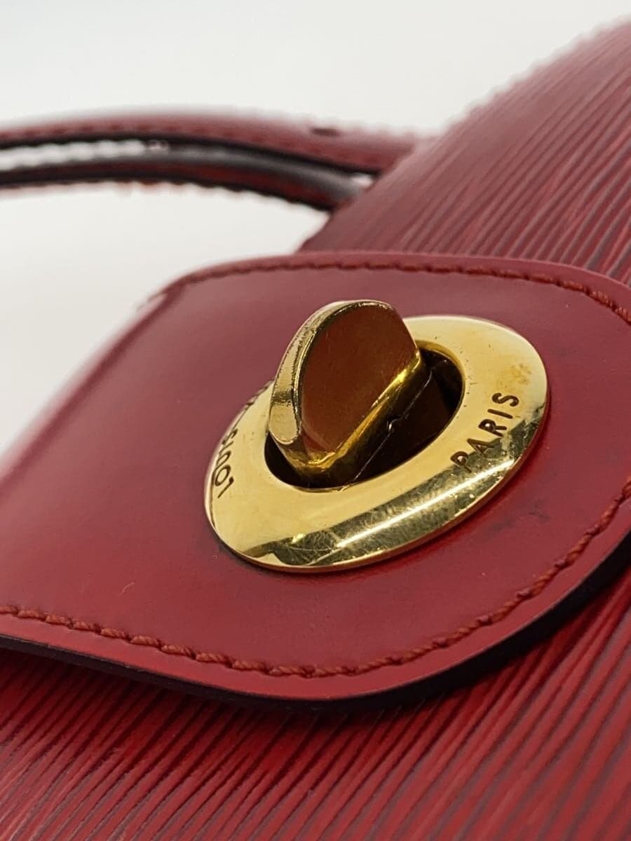 LOUIS VUITTON Cluny _Epi Leather RED 8